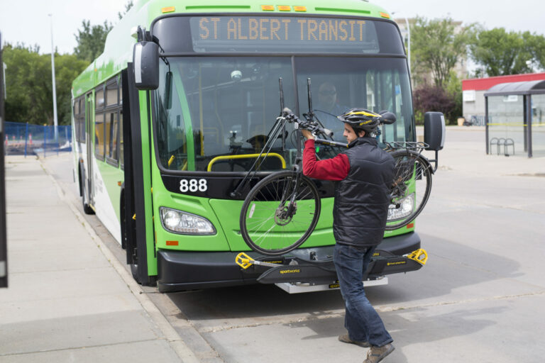 IRTMP Transit bus bike on bus