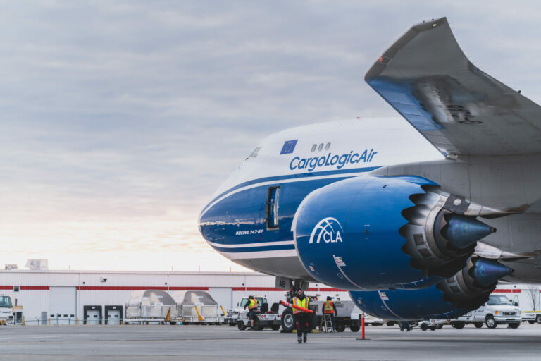 IRTMP Transportation Cargo plane on EIA tarmac